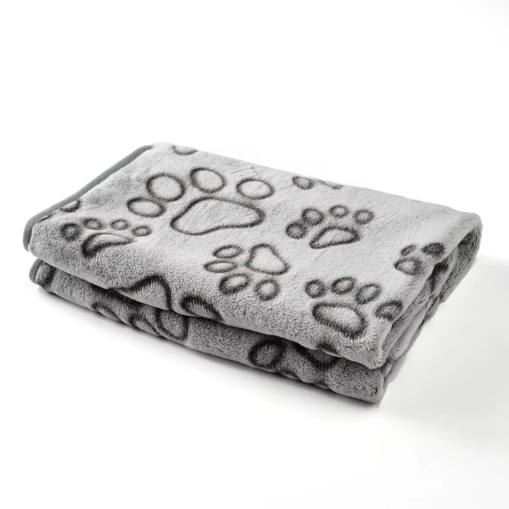 Plush Blanket - Warm Sleeping Blanket for Dogs & Cats.
