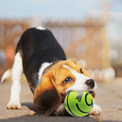 Interactive Giggle Dog Ball - Wobble Toy with Fun Sounds.