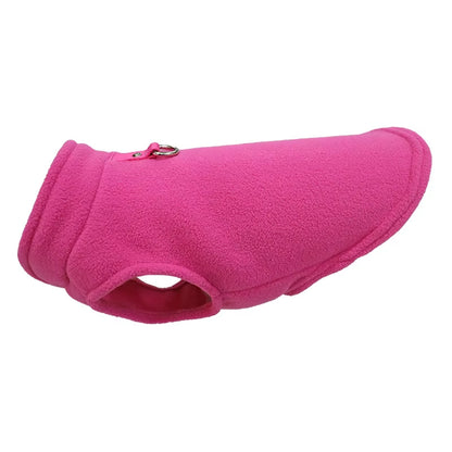 Soft Fleece Dog Jacket - Warm Everyday Coat For Dogs.