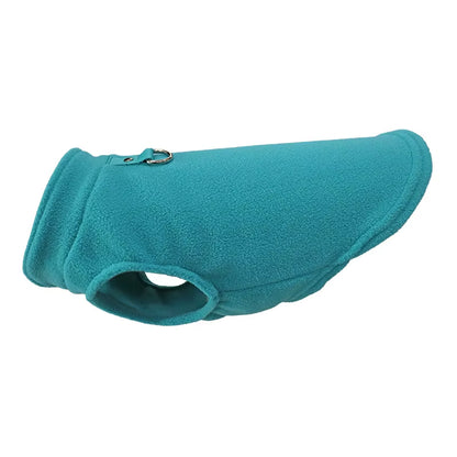 Soft Fleece Dog Jacket - Warm Everyday Coat For Dogs.