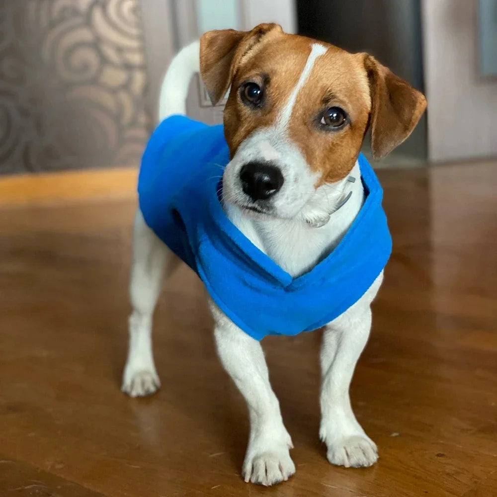 Soft Fleece Dog Jacket - Warm Everyday Coat For Dogs.