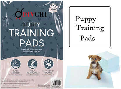 Dog & Puppy Training Pads - Super Absorbent Wee Pads with Odour Control.