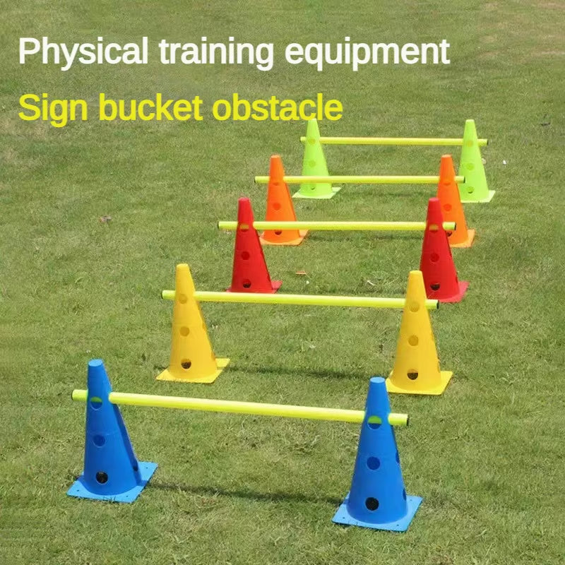Dog Agility Jump set - Adjustable Training Hurdles & Obstacle Equipment.