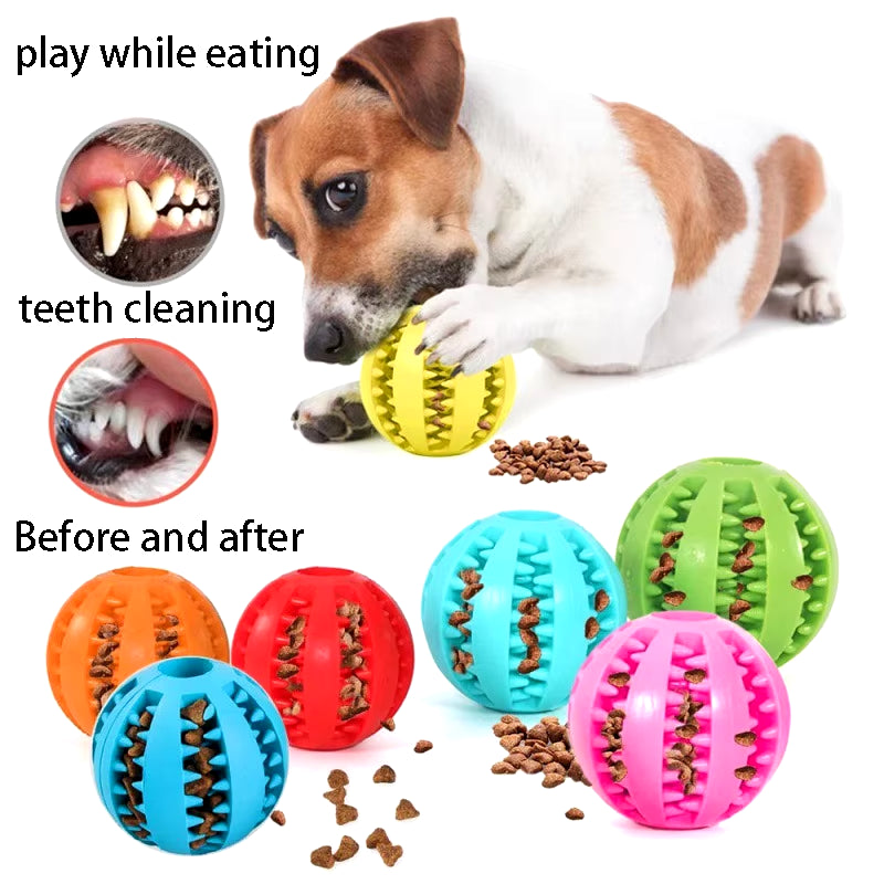 Interactive Treat Ball - Boredom-Busting Chew Toy for Dogs.