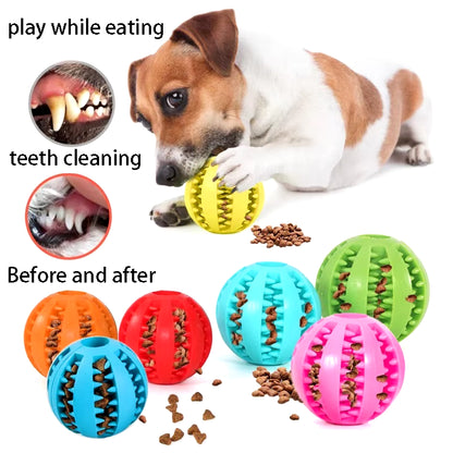 Interactive Treat Ball - Boredom-Busting Chew Toy for Dogs.