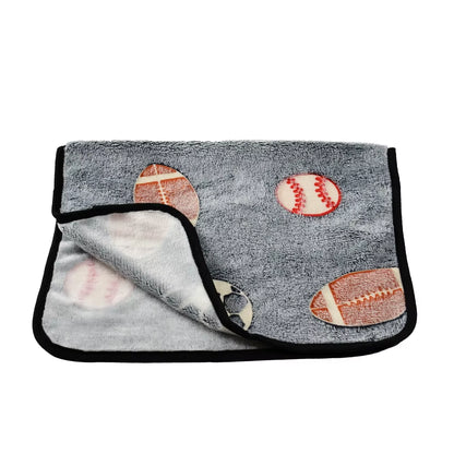 Plush Blanket - Warm Sleeping Blanket for Dogs & Cats.