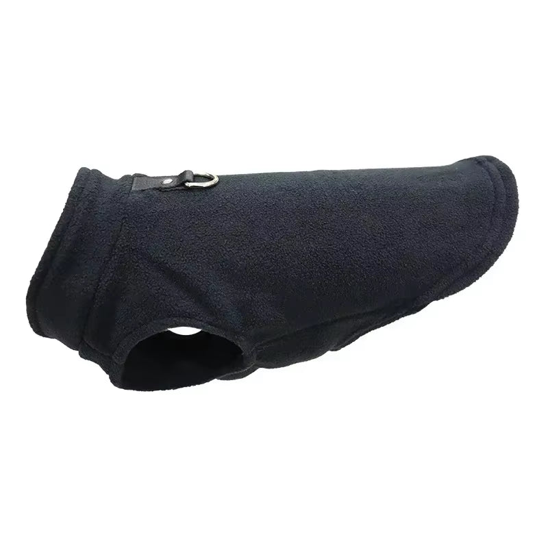 Soft Fleece Dog Jacket - Warm Everyday Coat For Dogs.