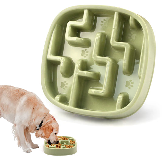 Slow Feeder Dog Bowl - Anti Gulping Feeding Bowl for Dogs & Puppies - Multiple Variations.