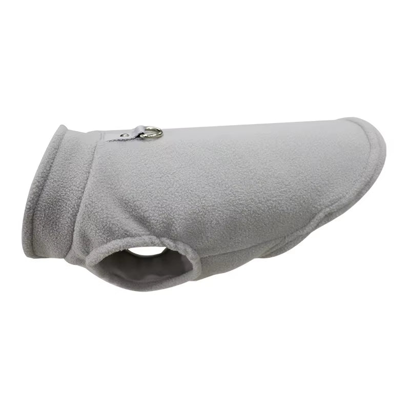 Soft Fleece Dog Jacket - Warm Everyday Coat For Dogs.