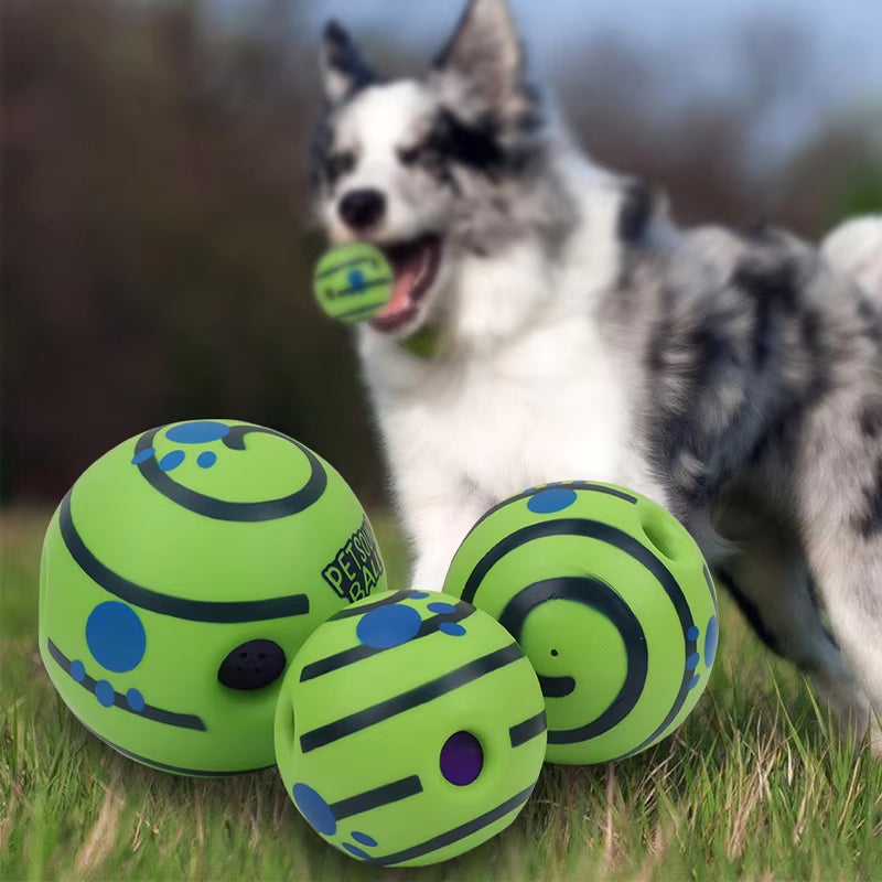 Interactive Giggle Dog Ball - Wobble Toy with Fun Sounds.