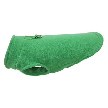 Soft Fleece Dog Jacket - Warm Everyday Coat For Dogs.