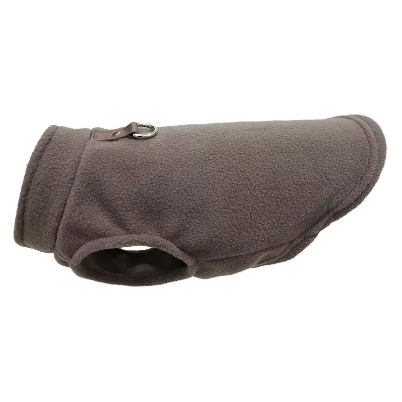 Soft Fleece Dog Jacket - Warm Everyday Coat For Dogs.