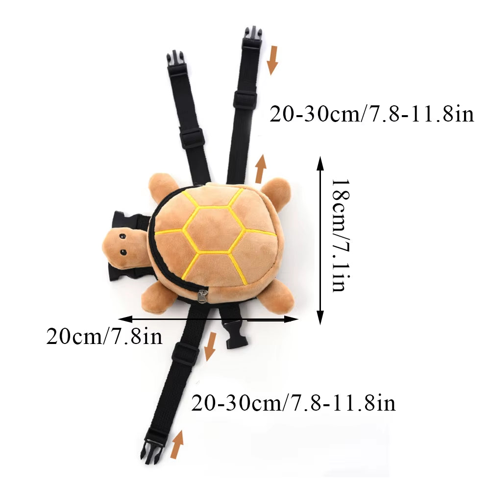 Turtle Dog Backpack - Cute Pet Saddle Bag for Walks, Training & Adventures.