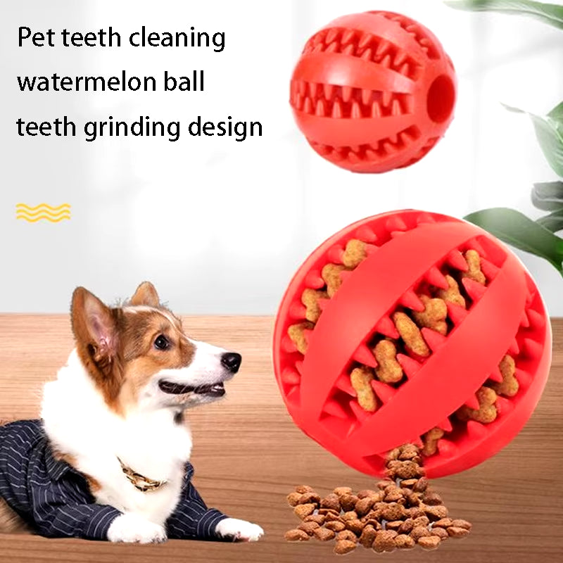Interactive Treat Ball - Boredom-Busting Chew Toy for Dogs.