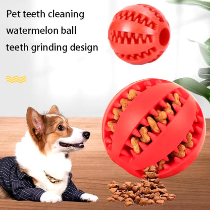 Interactive Treat Ball - Boredom-Busting Chew Toy for Dogs.