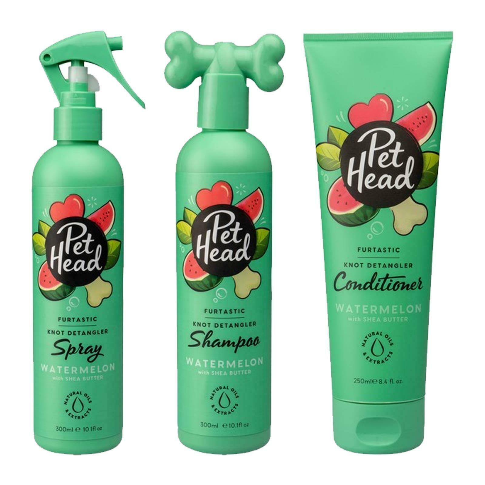 Pet Head Dog Shampoo & Conditioner - Sensitive Puppy Pet Spray 