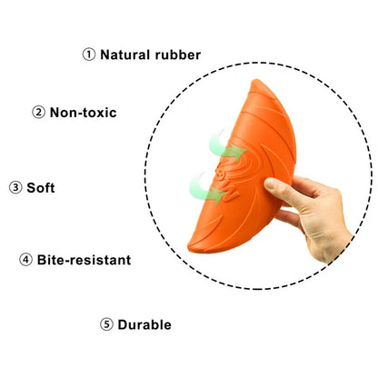 Dog Flying Discs - Durable Fetch Toy for Active Dogs.
