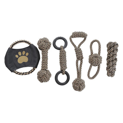 Cotton Rope Dog Toys - Durable Chew & Tug Toy.