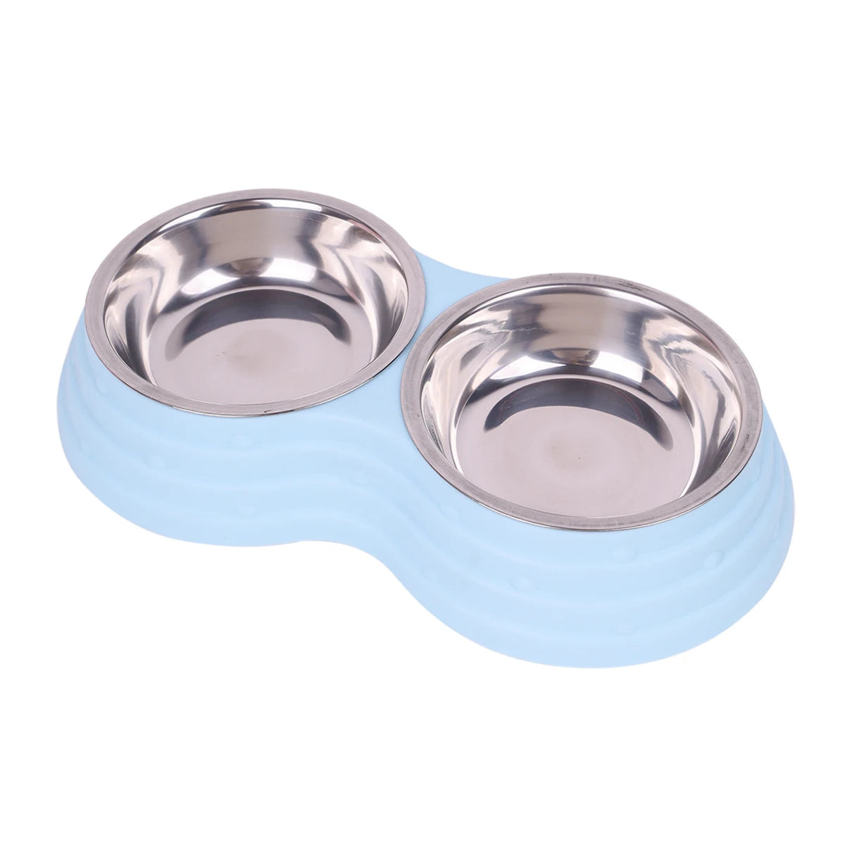 Non-Slip Stainless Steel Pet Bowl For Dogs & Cats - Food And Water Feeding Dish