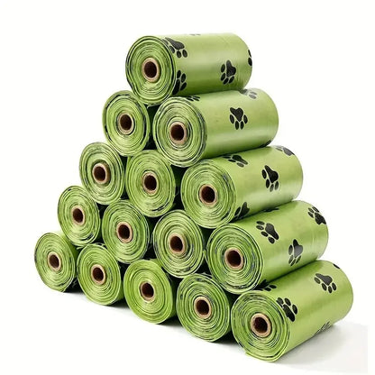 Biodegradable Dog Waste Bags - Leak Proof & Durable.