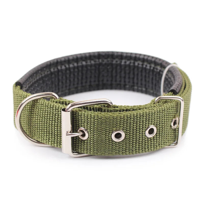 Adjustable Nylon Dog Collar - Durable Collar for Small, Medium & Large Dogs.