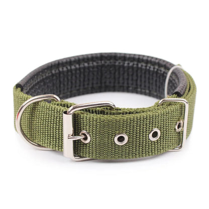 Adjustable Nylon Dog Collar - Durable Collar for Small, Medium & Large Dogs.