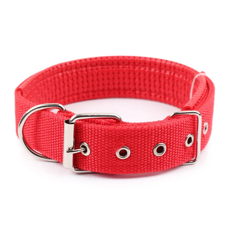 Adjustable Nylon Dog Collar - Durable Collar for Small, Medium & Large Dogs.