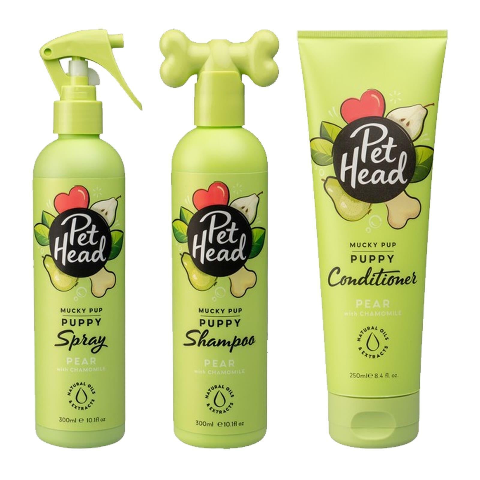Pet Head Dog Shampoo & Conditioner - Sensitive Puppy Pet Spray 