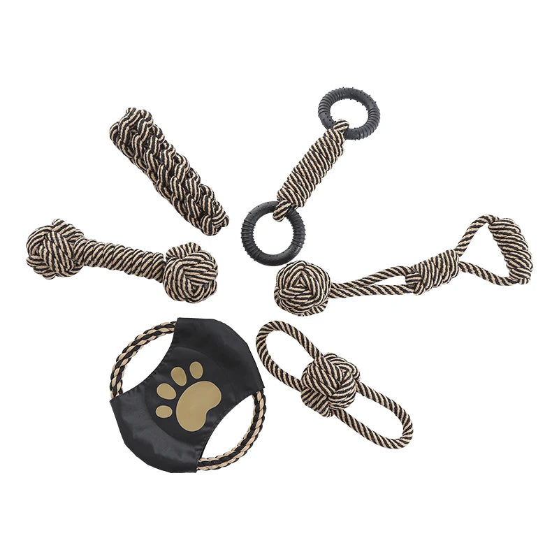 Cotton Rope Dog Toys - Durable Chew & Tug Toy.