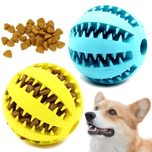 Interactive Treat Ball - Boredom-Busting Chew Toy for Dogs.