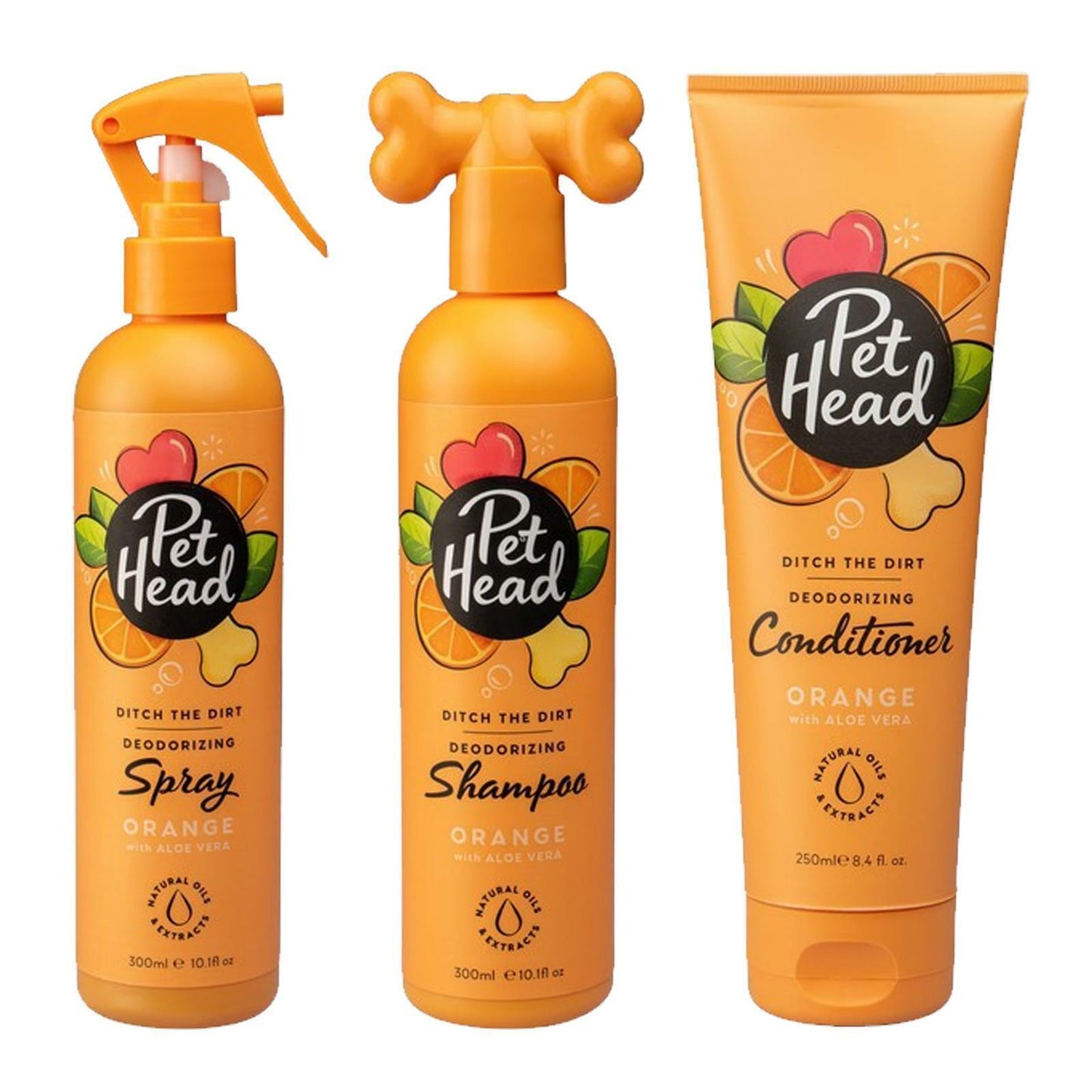 Pet Head Dog Shampoo & Conditioner - Sensitive Puppy Pet Spray 
