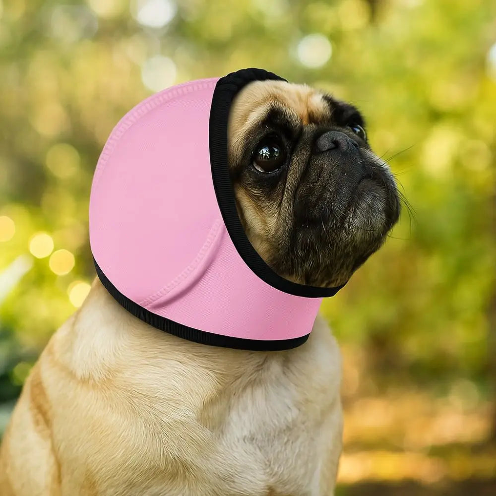 Dog Calming Ear Cover - Comfort Wrap for Noise & Anxiety Relief.