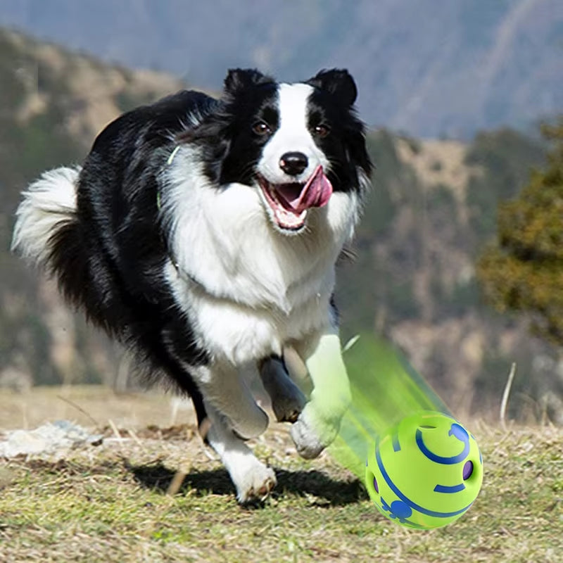 Interactive Giggle Dog Ball - Wobble Toy with Fun Sounds.