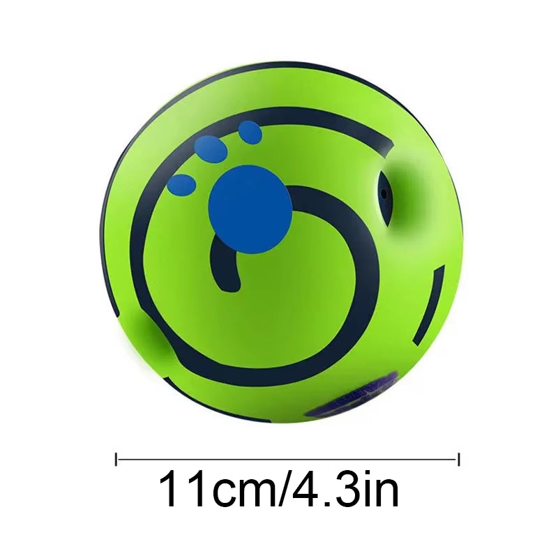 Interactive Giggle Dog Ball - Wobble Toy with Fun Sounds.