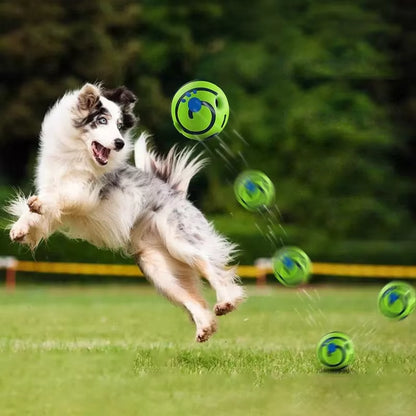 Interactive Giggle Dog Ball - Wobble Toy with Fun Sounds.