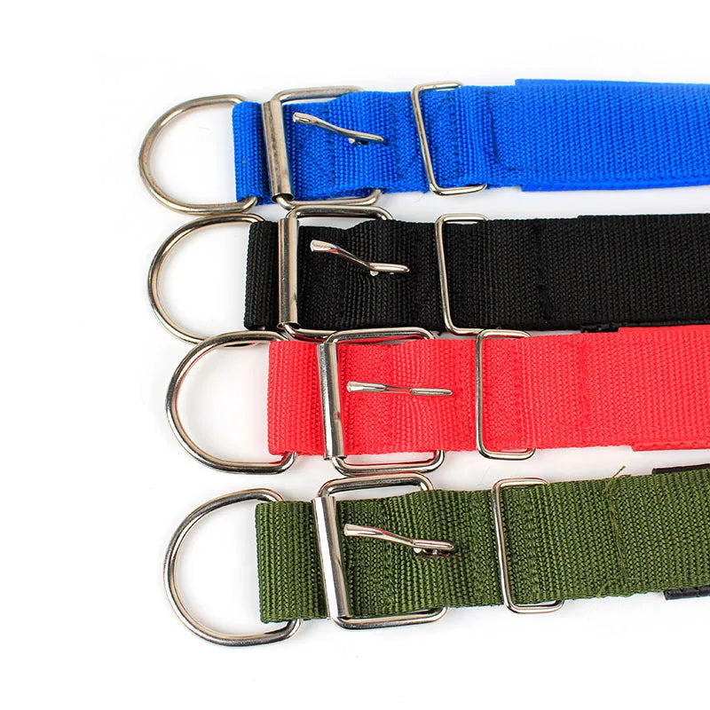 Adjustable Nylon Dog Collar - Durable Collar for Small, Medium & Large Dogs.